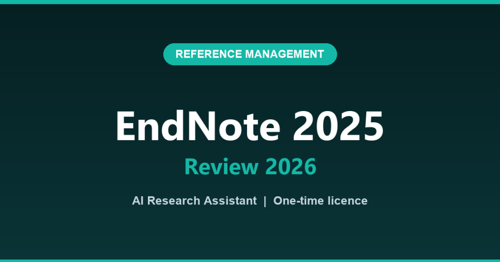 EndNote Review 2026: Is Clarivate's Reference Manager Worth the Price?
