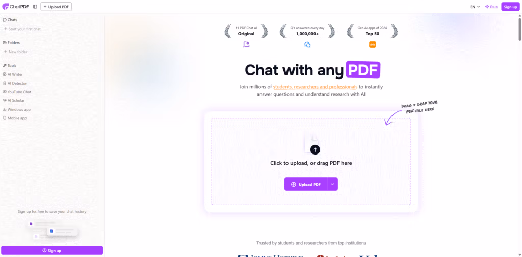 Best Apps for PhD students - ChatPDF